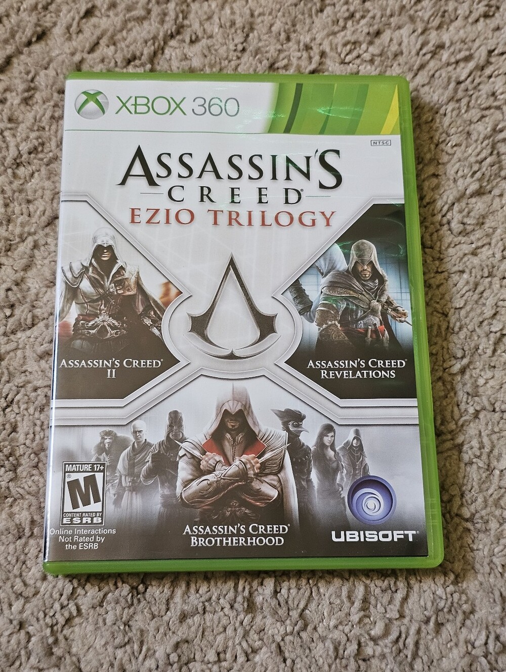 Assassin's Creed: Ezio Trilogy - Microsoft Xbox 360 Complete Assassin's Creed II